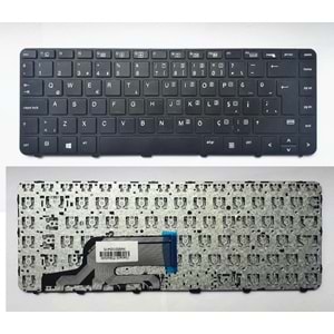 Retro NBKL903 HP PROBOOK 440 G3 Uyumlu Siyah Notebook Klavyesi