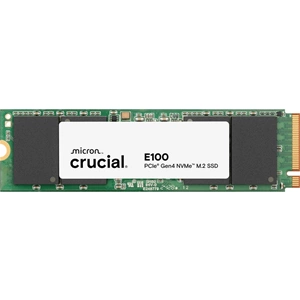 CRUCIAL E100 1TB 5000/4500MB/S M.2 NVME 2280 GEN4 NAND SSD Disk (CT1000E100SSD8)