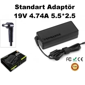 Sprange SR-L10 19V 4.74A 5.5*2.5 90W Asus Uyumlu Notebook Adaptör