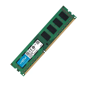 Crucial 8GB 1600MHZ DDR3L CL11 1.35V UDIMM Masaüstü Bellek Ram (CT102464BD160B)