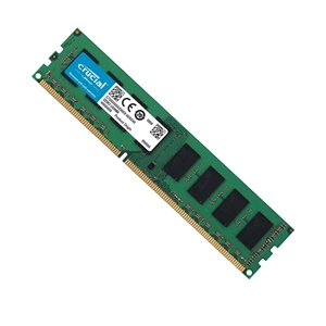 Crucial 8GB 1600MHZ DDR3L CL11 1.35V UDIMM Masaüstü Bellek Ram (CT102464BD160B)