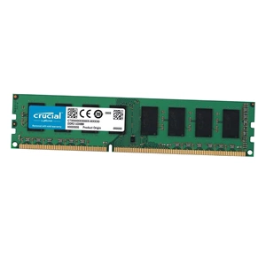Crucial 8GB 1600MHZ DDR3L CL11 1.35V UDIMM Masaüstü Bellek Ram (CT102464BD160B)