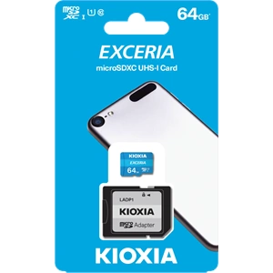 Kioxia Exceria CLASS10 64GB UHS-I U1 Micro SD Hafıza Kartı (LMEX1L064GG2)