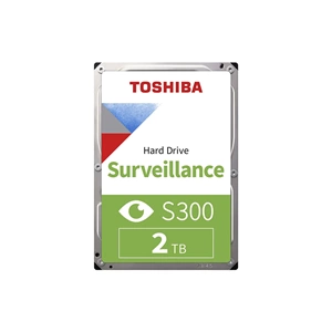 Toshiba Surveillance S300 2TB 5400RPM SATA3.0 7/24 Güvenlik Harddiski (HDWT720UZSVA)
