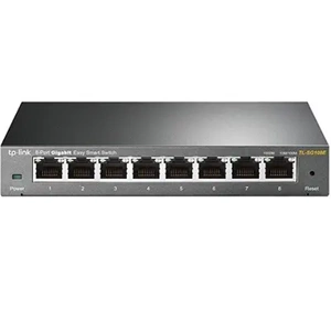 TP-Link TL-SG108E 8PORT 10/100/1000 Easy Smart Yönetilebilir Metal Kasa Switch