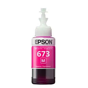 Epson T6733 Kırmızı Şişe Orjinal Yazıcı Mürekkepi (Magenta T67334A)