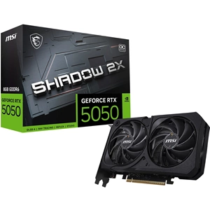 MSI SHADOW OC GEFORCE RTX5050 8GB GDDR6 DLSS4 128BIT 3xDP 1xHDMI Ekran Kartı