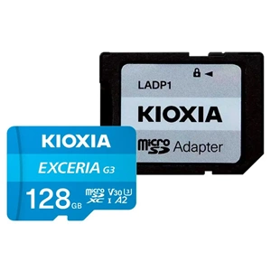 Kioxia Exceria G3 128GB 100/50MB/S UHS-I CLASS10 Micro SD Hafıza Kartı (LMEX3L128GG2)