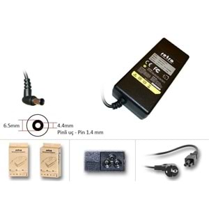 Retro RNA-SN10 19.5V 4.7A 90W 6.5*4.4 Sony Uyumlu Notebook Adaptörü