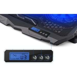 Concord C-884 4xFan Işıklı Göstergeli Standlı Notebook Soğutucu
