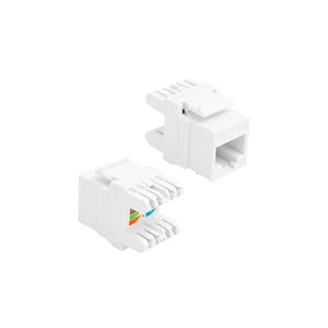 Novacom CAT6 UTP 180Derece Keystone Jack Konnektör