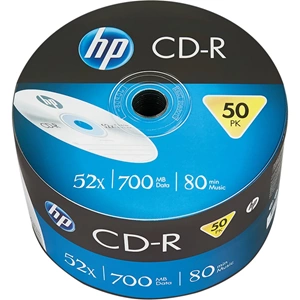 HP 52X 700MB 80MIN CD-R 50Li CD Paketi