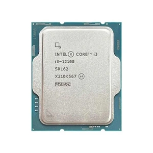 Intel Core i3-12100 3.3Ghz 4CACHE 12MB L3 LGA1700 Tray (KUTUSUZ+FANSIZ) İşlemci