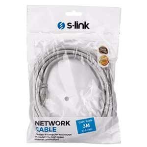 S-Link SL-CAT603 3M CA6 PATCH İnternet Kablosu