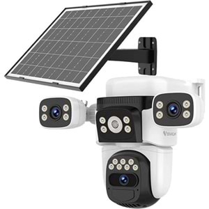Novacom VSTARCAM BG621SR 3X2MP 4MM 4G Solar Güneş Enerjili Bullet PTZ Speeddome Güvenlik Kamerası