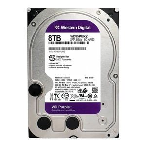 Western Digital Purple 8TB SATA3.0 5460RPM 256MB 3.5