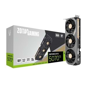 Zotac Gaming Solid SFF Geforce RTX5070TI 16GB GDDR7 256BIT DLSS4 Gaming Oyuncu Ekran Kartı (ZT-B50710D3-10P9)