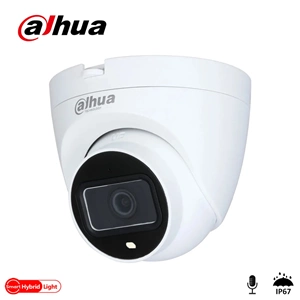 Dahua IPC-HDW1431V-SA-0280B-S6 4MP 2.8MM 30M IR Dahili Mikrofon Smart Hybrid Light IP67 IP Dome Güvenlik Kamera