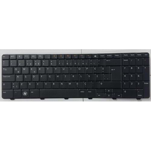 Retro NBKL516 Dell Inspiron N5010, M5010 Notebook Klavyesi - Siyah - TR