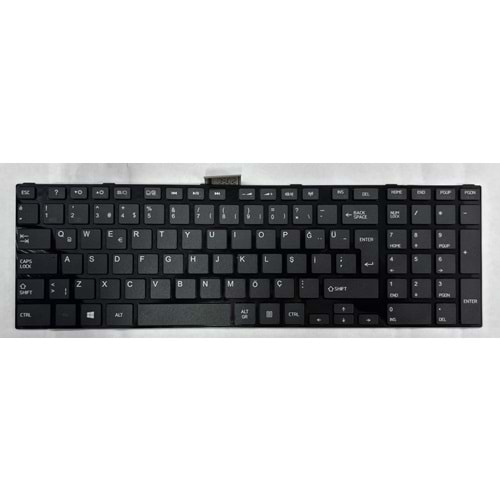 Retro NBKL121TR Toshiba Dynabook Satellite C850, L850 Notebook Klavyesi - Siyah - TR - WF