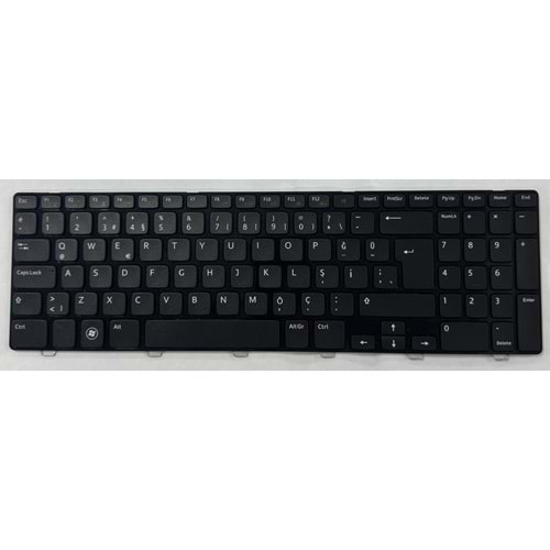 Retro NBKL725TR Dell M5110 Uyumlu Notebook Klavyesi - Siyah -TR