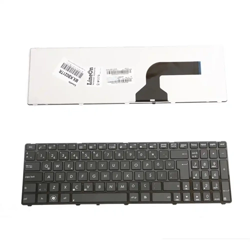 Retro NBKL503ATR ASUS F50 , F70 , G60 , N50 , N70 UYUMLU SIYAH NOTEBOOK KLAVYESİ