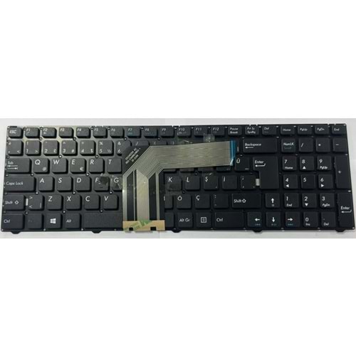 Retro NBKL935 Casper Nirvana D15D Uyumlu V1 Siyah Notebook Klavyesi