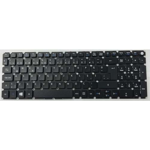 Retro NBKL956 Acer Aspire E5-573 Uyumlu Siyah Notebook Klavyesi