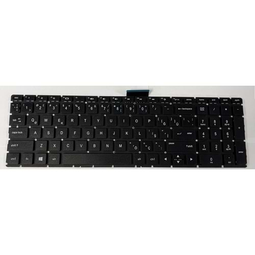 Retro NBKL060 Hp Pavilion 15-au000 Uyumlu Notebook Klavyesi - Siyah - TR