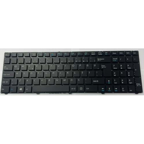 Retro NBKL935V2 Casper Nirvana D15D Uyumlu Notebook Klavyesi - Siyah - TR - V1