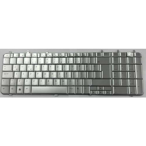 Retro NBKL074 HP DV7-1000 Uyumlu Notebook Klavyesi Silver