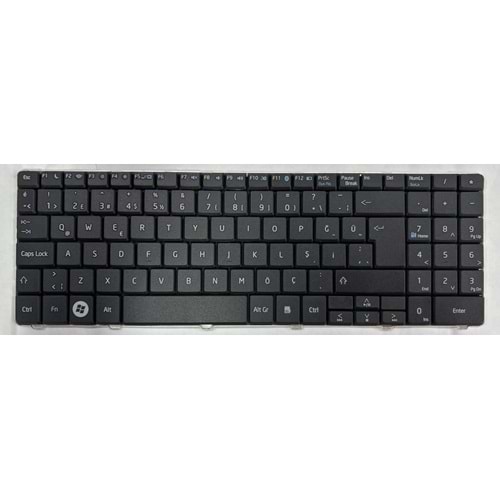 Retro NBKL485CTR Casper H36 Uyumlu Notebook Klavyesi - Siyah