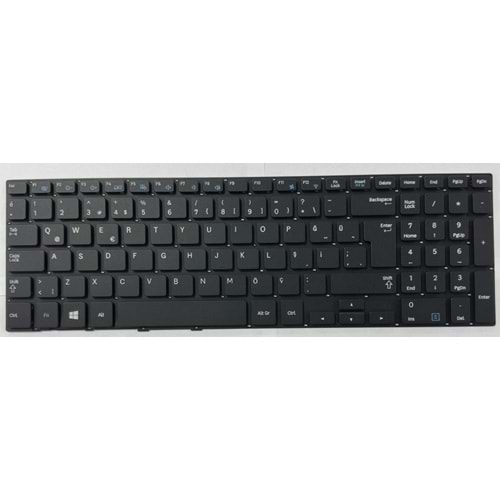 Retro NBKL140B Samsung NP370R5E Uyumlu Siyah Notebook Klavyesi