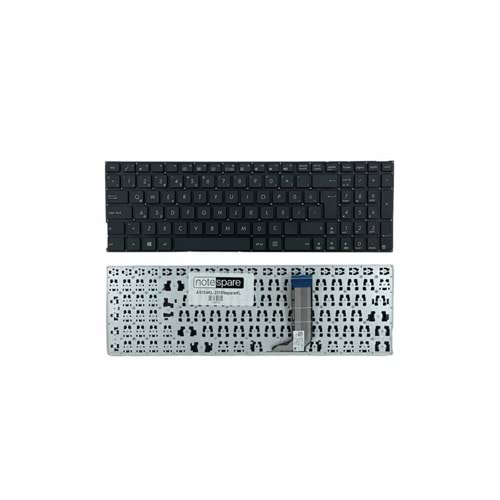 Retro NBKL943 Asus X556U Uyumlu Notebook Klavyesi - Siyah - TR