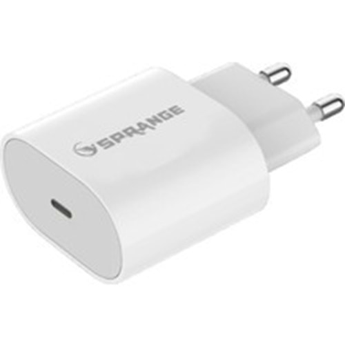 Sprange P-L18 Hızlı Sarj 23W 5V3A Type-C to Ligtning Şarj Aleti Takım