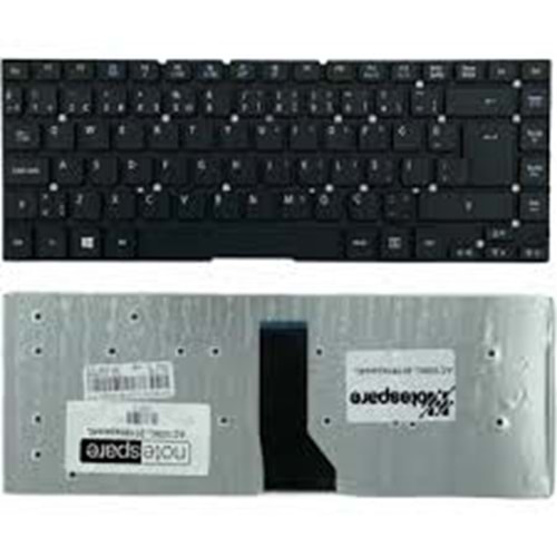 Retro NBKL783TR Acer Aspire 3830, 3830G, 3830T, 3830TG Notebook Klavyesi - Tuş Takımı / Siyah - TR