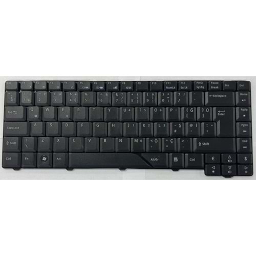 Retro NBKL402M Acer Aspire 4520, 4710 Uyumlu Notebook Klavye - Tuş Takımı / Mat - Siyah - TR