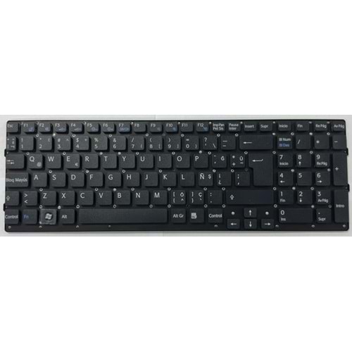 Retro NBKL660TR Sony Vaio VPCF2 Uyumlu Notebook Klavyesi - Siyah - TR
