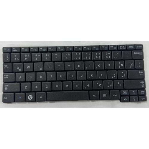 Retro NBKL215BTR Samsung N150 Uyumlu Notebook Klavyesi - Siyah - TR