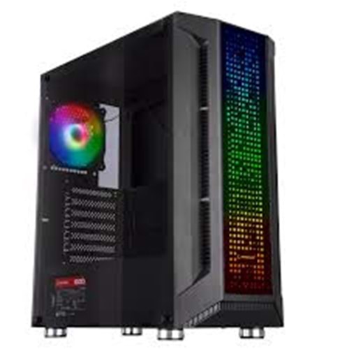 Rampage PHANTOM X1 Real 600W,APFC Bronze 1 Ad, RGB Fanlı 1*USB3,0+2*USB2,0+HD AUDIO Oyuncu Kasası
