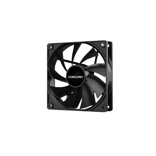 Concord C-891 12CM Siyah Kasa Fanı