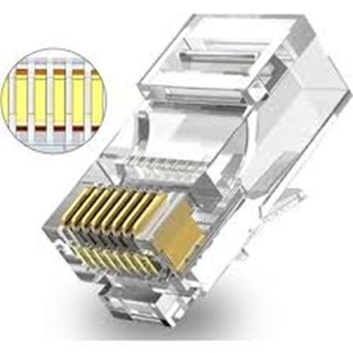 Molix MX-562 Cat6 100lük Jack Paket