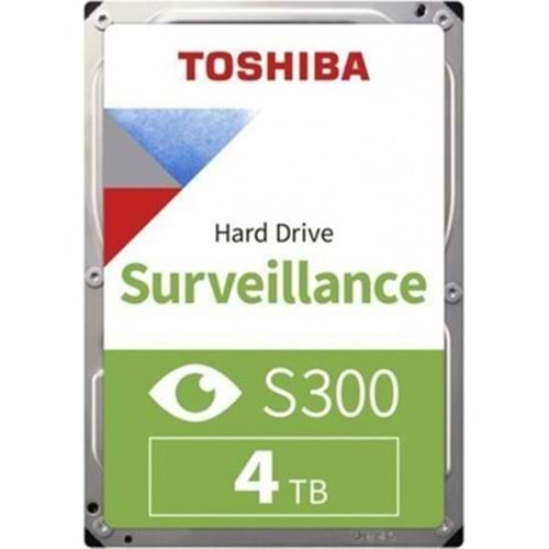 Toshiba S300 4TB 5400RPM Sata3 128MB 7/24 Masaüstü Harddisk (HDWT840UZSVA)