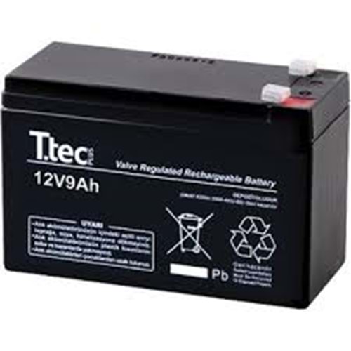 TTEC 12V 9Ah Bakımsız Kuru Akü