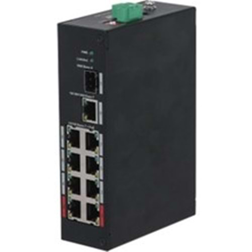 DAHUA PFS3211-8GT-120 11 PORT 10/100/100 8xPoE 120W YONETILEMEZ SWITCH