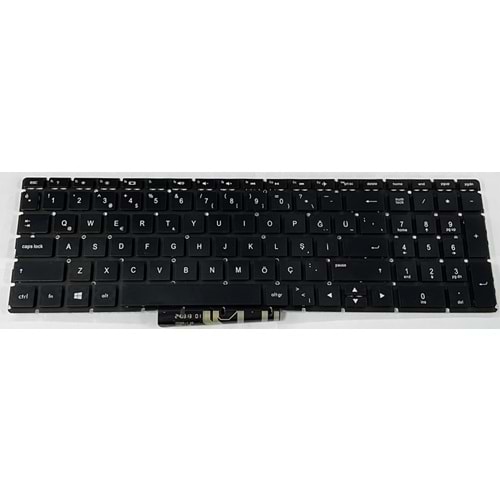 Retro NBKL1145 Hp 15-DW0000 , 15-DW Uyumlu Siyah Notebook Klavyesi