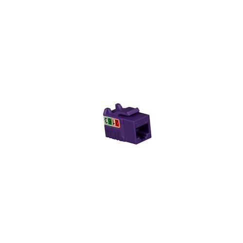 Necip Bilgisayar A102-TR CAT6A 10GIGABYTE 50U MOR KEYSTONE JACK