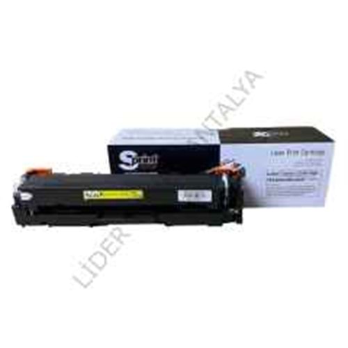 S-Print CRG-054H/CRG-067H/CF542X (203X) 2.3K Sarı Toner