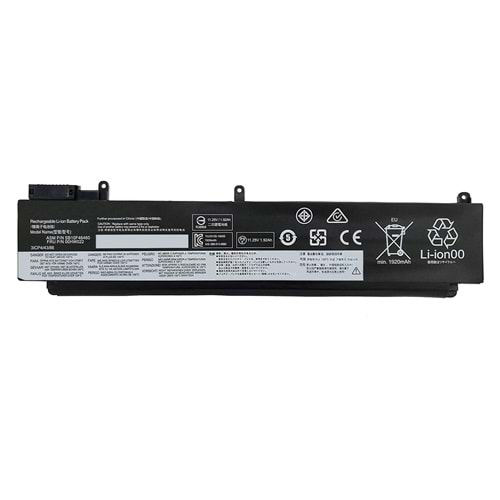 RETRO RLL- 111 Lenovo ThinkPad T460s, T470s Uyumlu Notebook Bataryası - Ver.2 (Alt)