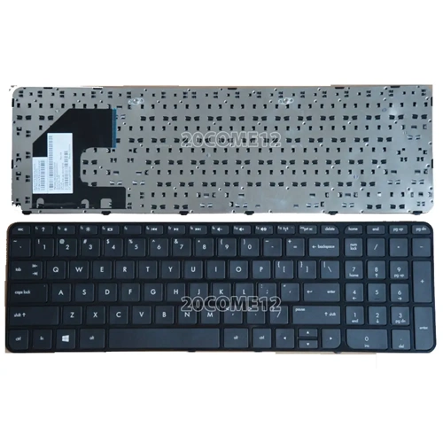 NBKL0088 Hp pavilion 15-b000 sleebook uyumlu nb klavyesi - siyah - TR